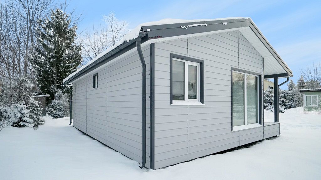 Grand Line Сайдинг S7 Natural-Брус Standart Белый — изображение 3