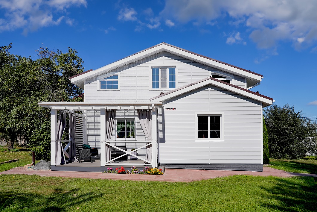 Grand Line Сайдинг S7 Natural-Брус Standart Белый — изображение 4