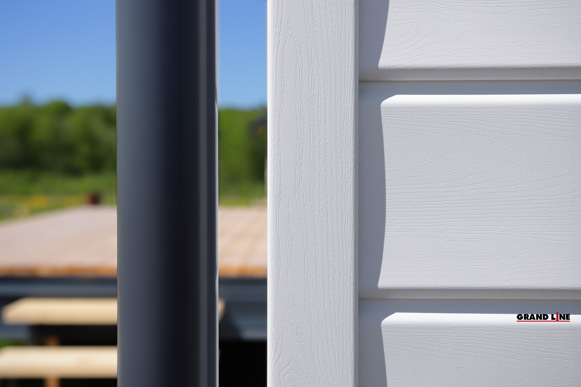 Grand Line Сайдинг S7 Natural-Брус Standart Белый — изображение 5