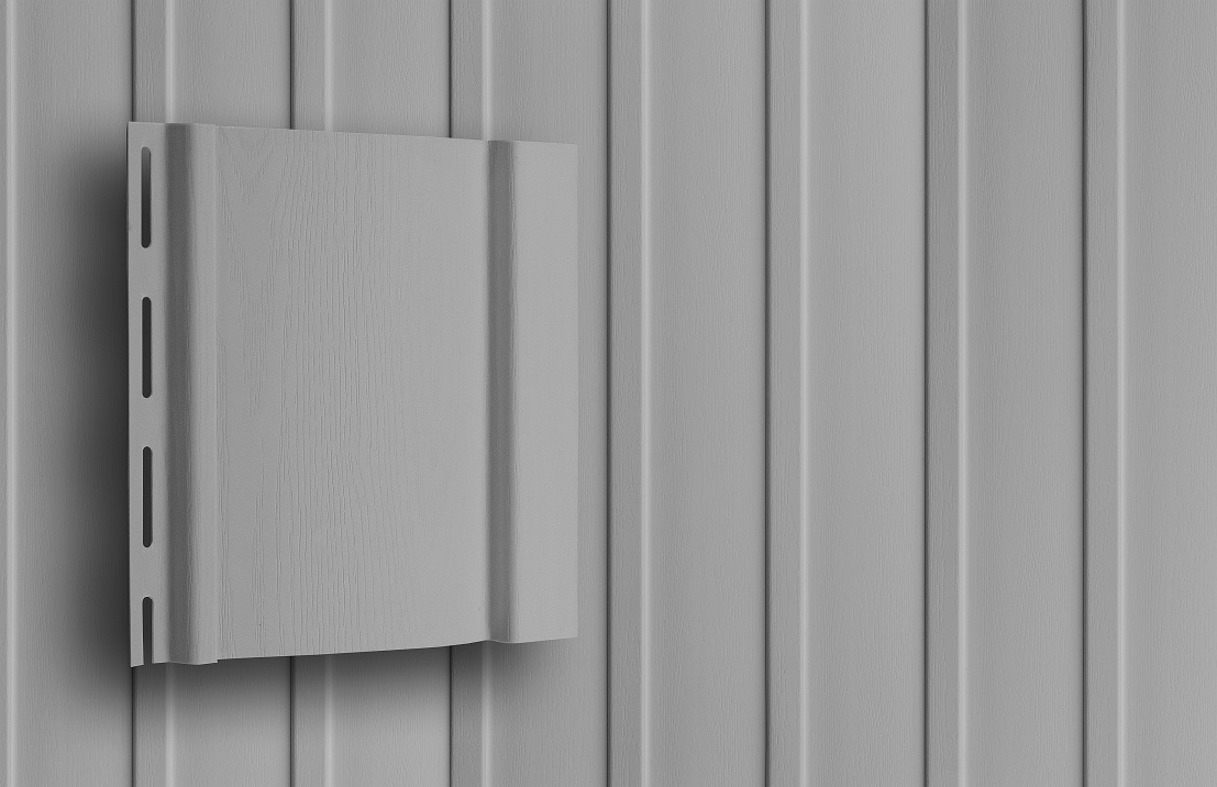 Grand Line Сайдинг S6,3 Вертикальный Standart Серый