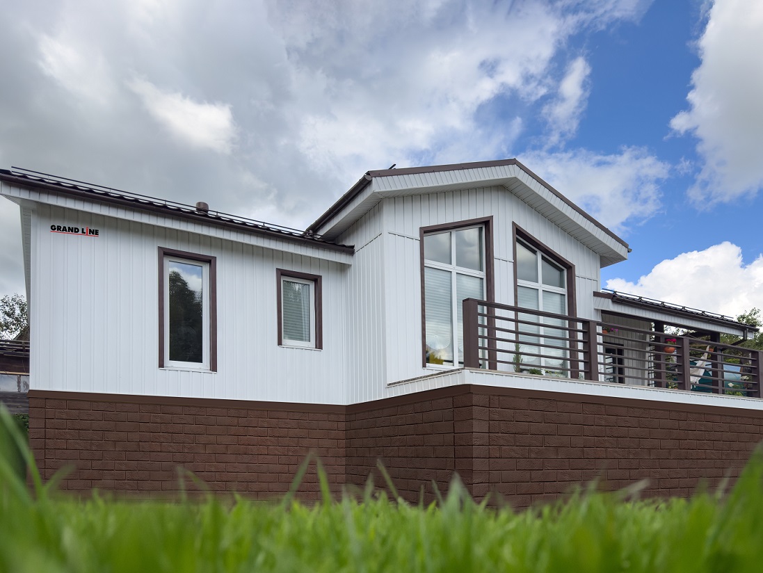 Grand Line Сайдинг S6,3 Вертикальный Standart Белый — изображение 5