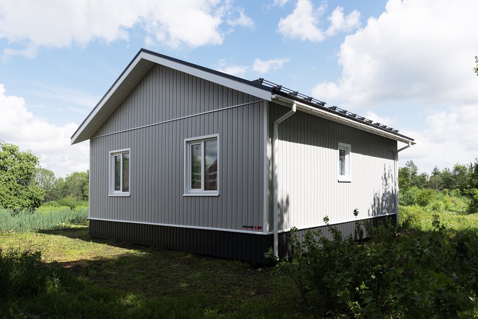 Grand Line Сайдинг S6,3 Вертикальный Standart Серый — изображение 4