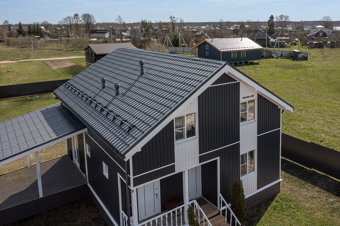 Grand Line Сайдинг S6,3 Вертикальный Acryl — изображение 4