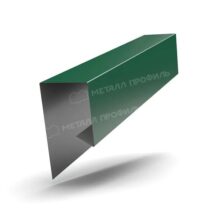 МеталлПрофиль Планка завершающая сложная Pe 0,45 мм Ral 6005