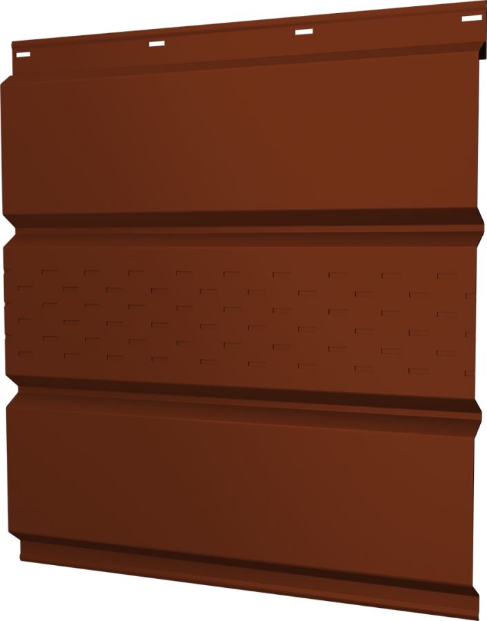 Grand Line Софит центр. перфорация Pe 0,45 мм Ral 3009