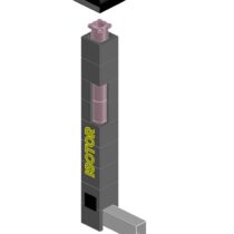 Schiedel Комплект основания с верхним комплектом 3 м Фин печь ISOTOR д.20 Schiedel Комплект основания с верхним комплектом 3 м Фин печь ISOTOR д.20