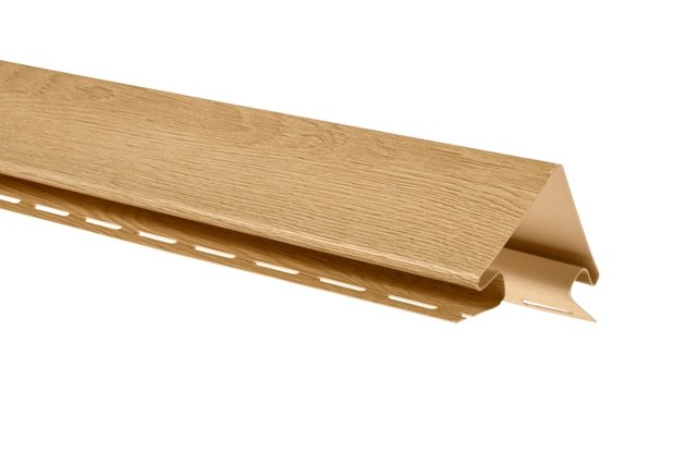 Альта-Профиль Планка Наружный угол Канада Плюс Люкс Блокхаус Каштан