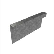 Бетэко Соединительный профиль L=3м Ral 1019 (Серо-бежевый)