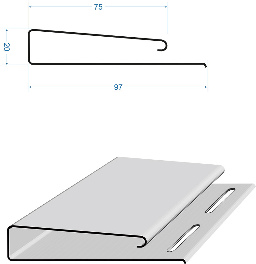 Docke Наличник 75 мм Пломбир — изображение 2