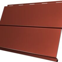 Grand Line Сайдинг Вертикаль line Satin 0,5 мм Ral 8004