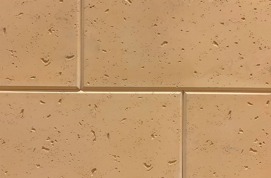 КАНЬОН Фиброцементная панель Травертин Травертин 18