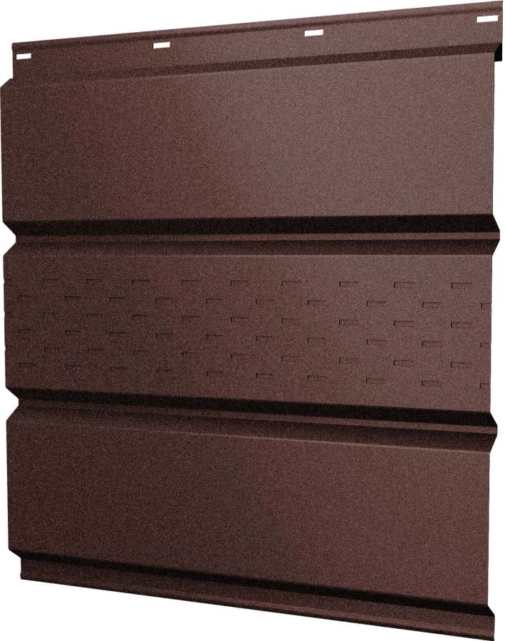 Grand Line Софит центр. перфорация Satin Matt 0,5 мм Ral 8017