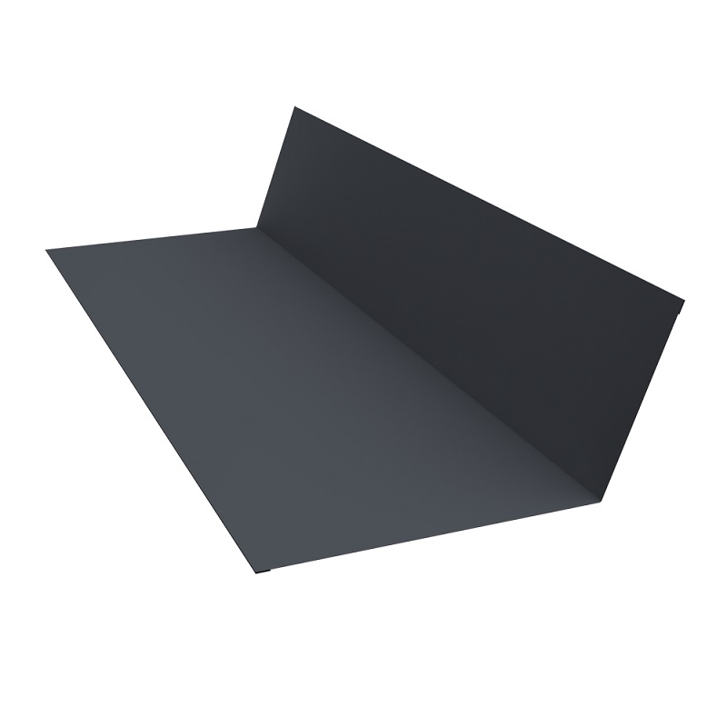 Grand Line Планка примыкания 150х250 мм Rooftop Бархат 0,5мм Ral 7024 Grand Line Планка примыкания 150х250 мм Drap 0,45мм Ral 7024