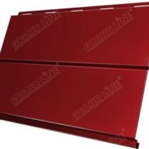 Grand Line Сайдинг Вертикаль line Satin 0,5 мм Ral 3011