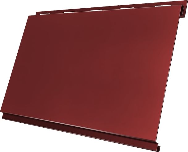 Grand Line Сайдинг Вертикаль classic Drap 0,45 мм Ral 3005