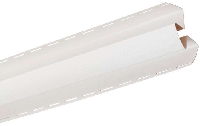 Альта-Профиль Планка внутренний угол Blockhouse Винил Белая