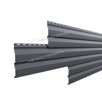 МеталлПрофиль: Сайдинг Корабельная доска Pe 0,45 мм Ral 7024