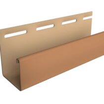 Docke: Фасадный J - профиль 30мм Каштановый