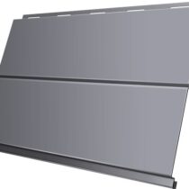 Grand Line Сайдинг Вертикаль line Satin 0,5 мм Ral 7004