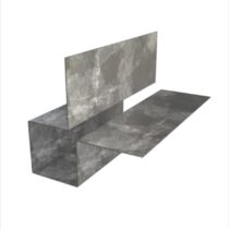 Бетэко Планка угла внешнего симметричного L=3м Ral 7024 (Серый графит)