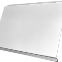 Grand Line Сайдинг Вертикаль classic Pe 0,45 мм Ral 9003