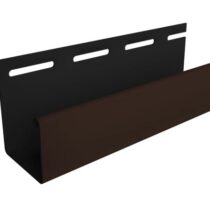 Docke: Фасадный J - профиль 30мм Шоколадный Docke: Фасадный J - профиль 30мм Шоколадный