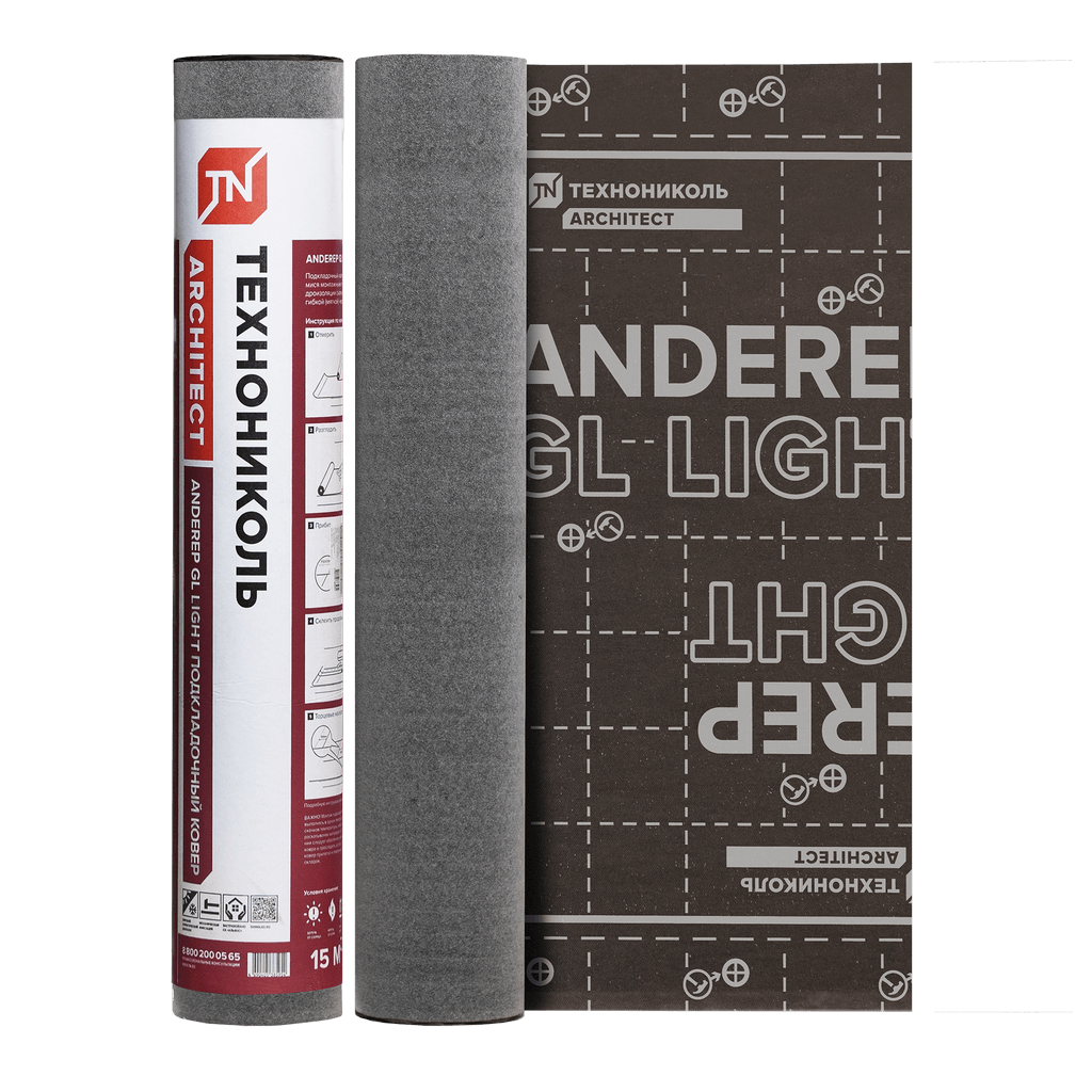 Технониколь Подкладочный ковер ANDEREP GL LIGHT 15 м2 — изображение 4