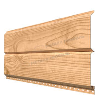 МеталлПрофиль Сайдинг Lбрус Ecosteel матовый 0,5 мм Сосна