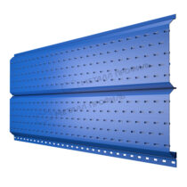 МеталлПрофиль Софит Lбрус с перфорацией Norman 0,5 мм Ral 5005