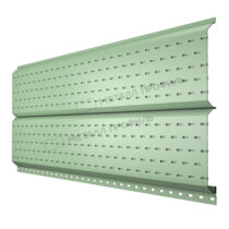 МеталлПрофиль Софит Lбрус с перфорацией Norman 0,5 мм Ral 6019