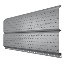 МеталлПрофиль Софит Lбрус с перфорацией Ре 0,45 мм Ral 7004