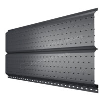 МеталлПрофиль Софит Lбрус с перфорацией Norman 0,5 мм Ral 7024