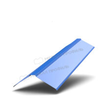 МеталлПрофиль Планка конька плоского 190х190 Purman 0,5 мм Ral 5005 МеталлПрофиль Планка конька плоского 190х190 Purman 0,5 мм Ral 5005