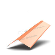 МеталлПрофиль Планка конька плоского 120х120 VikingMP E 0,5 мм Ral 8004