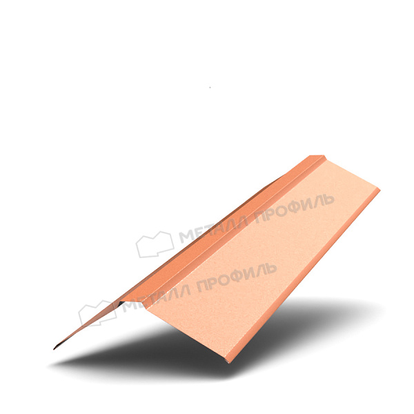 МеталлПрофиль Планка конька плоского 190х190 VikingMP E 0,5 мм Ral 8004 МеталлПрофиль Планка конька плоского 190х190 VikingMP E 0,5 мм Ral 8004