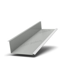 МеталлПрофиль Планка примыкания нижняя Norman 0,5 мм Ral 9003