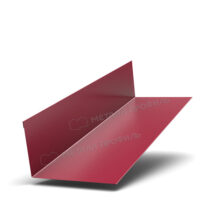 МеталлПрофиль Планка примыкания верхняя Norman 0,5 мм Ral 3005