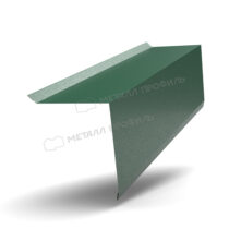 МеталлПрофиль Планка торцевая 135х145 VikingMP E 0,5 мм Ral 6005