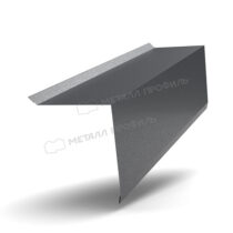 МеталлПрофиль Планка торцевая 135х145 VikingMP E 0,5 мм Ral 7024