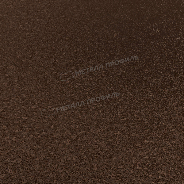 МеталлПрофиль Софит Lбрус с перфорацией Viking 0,45 мм Ral 8017 — изображение 3