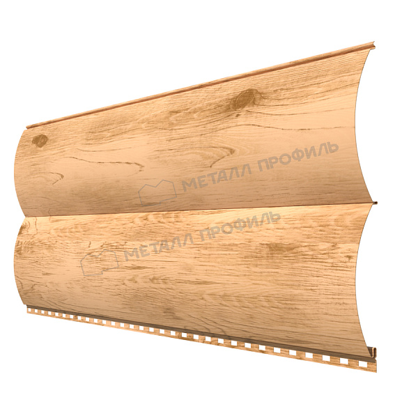 МеталлПрофиль Сайдинг Woodstock Ecosteel матовый Сосна