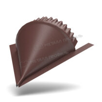 МеталлПрофиль Заглушка конька конусная VikingMP E 0,5 мм RR32