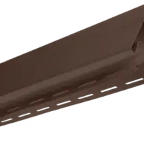 Альта-Профиль Планка наружный угол Альта-Сайдинг Коричневая