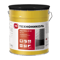 Технониколь Мастика гидроизоляционная №24 (МГТН), 20 кг Технониколь Мастика гидроизоляционная №24 (МГТН), 20 кг