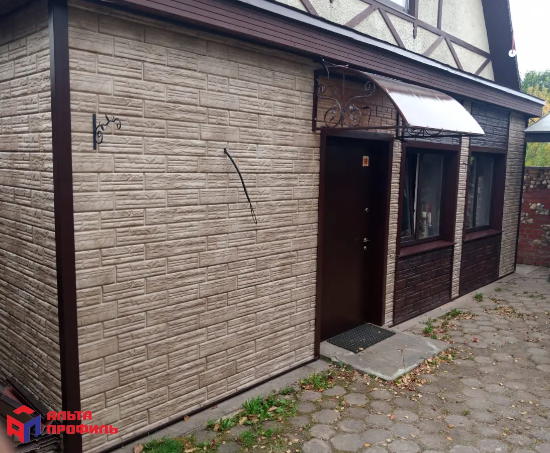 Альта-Профиль Сайдинг формованный Альта Форм Кремовый — изображение 5