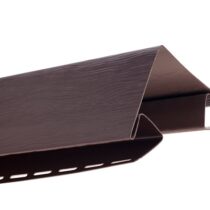 Альта-Профиль Планка наружный угол Blockhouse Винил Коричневый