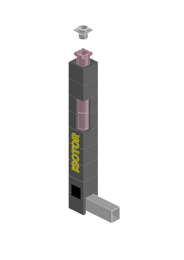 Schiedel Комплект основания 3 м Фин печь ISOTOR д.16