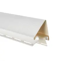 Альта-Профиль Планка наружный угол Альта-Сайдинг Белая