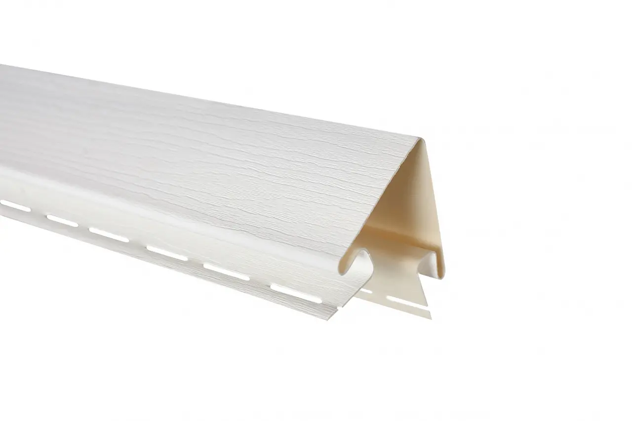 Альта-Профиль Планка наружный угол Альта-Сайдинг Белая