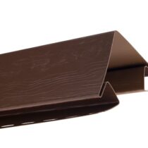 Альта-Профиль Планка наружный угол Blockhouse Акрил Орех тёмный